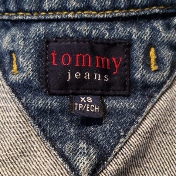Tommy Hilfiger Ginny Jacket Vintage Denim XS EUC - Picture 7 of 12